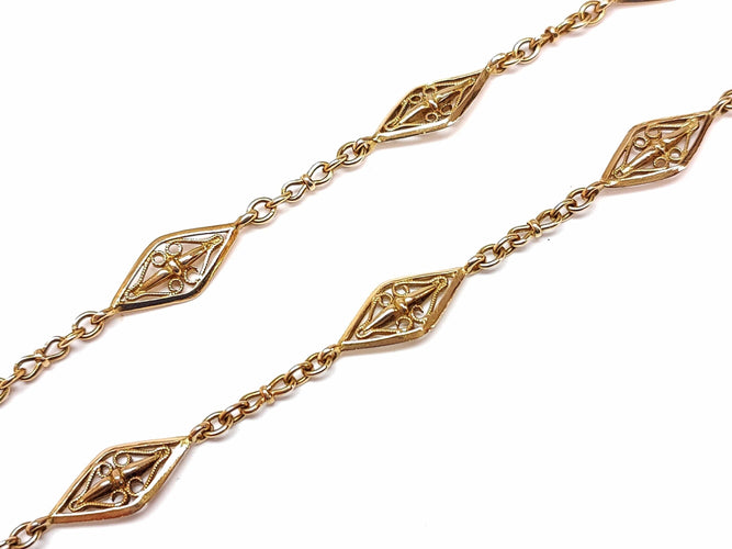 Collier COLLIER SAUTOIR FILIGRANE 58 Facettes Coll.Filgra.DERK