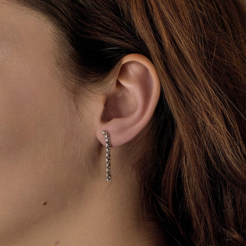 Boucles d'oreilles Boucles d'oreilles en Or blanc 18k 58 Facettes SAD0489X2