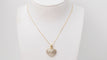 Collier 42 Collier coeur or jaune et diamants 58 Facettes 32593
