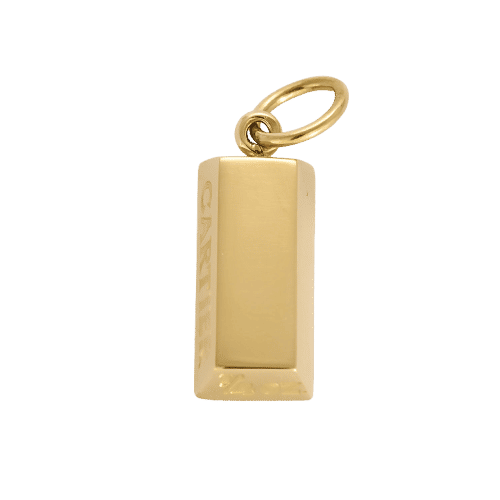 Pendentif Cartier - Pendentif lingot en or jaune 58 Facettes DADB-13