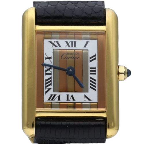 Montre Cartier Montre Tank Vermeil 58 Facettes MT42212
