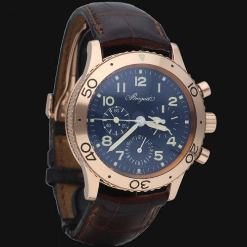 Montre Montre Breguet Type XX en or rose 18 carats 58 Facettes MT41262