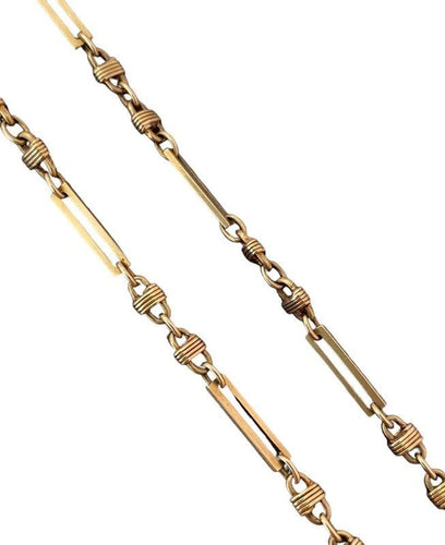Collier Chaîne ancienne en or 58 Facettes