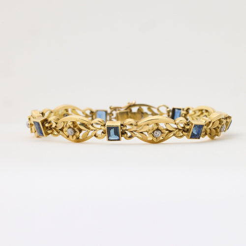 Bracelet Bracelet Belle Époque Diamants 58 Facettes