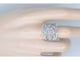 Witgouden ring vol gezet met diamanten 5.50 carat 58 Facettes 2042