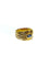 Bague 54 Bague saphir et diamants en or jaune 18 carats 58 Facettes