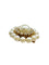 Broche Broche en or jaune, perles et diamants 58 Facettes