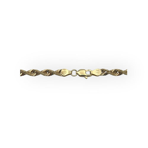 Collier Collier or jaune maille torsadée 55 cm 58 Facettes 149061464