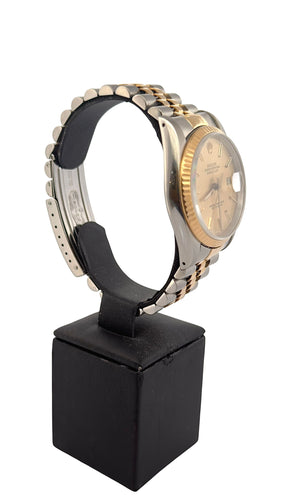 Montre Rolex homme oyster perpetual datejust or et acier 58 Facettes