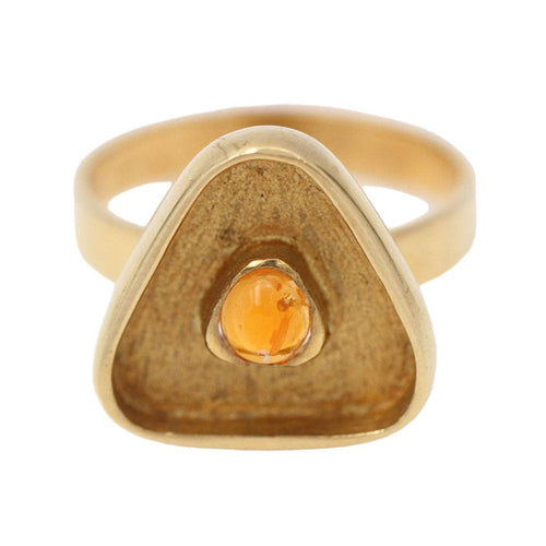 Bague 53 Bague Citrine Cabouchon 58 Facettes D359543JC