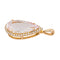Pendentif Pendentif Poire Or rose Morganite, Diamant 58 Facettes 4063808RV