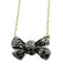 Collier POMELLATO. Collection "Forever", collier 2 ors et diamants noirs 58 Facettes