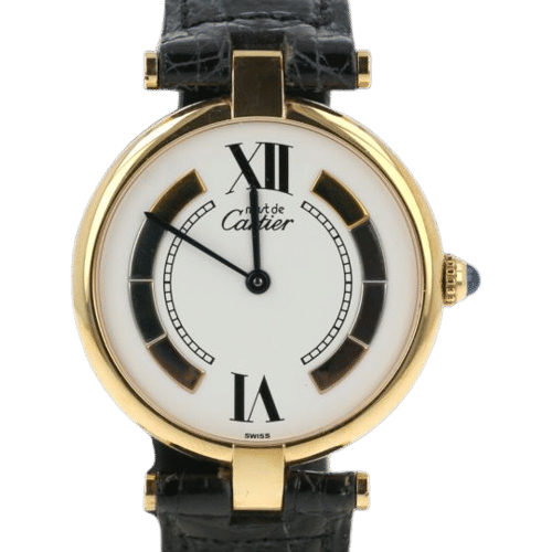 Montre Cartier Montre Must Vendome Vermeil 58 Facettes MT44888