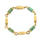Bracelet Bracelet en or jaune et amazonite 58 Facettes NAR0552