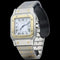 Montre Cartier Montre Santos De Cartier Automatique 58 Facettes MT41451