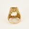 Bague Bague coktail en or jaune et citrine 58 Facettes LIS2377