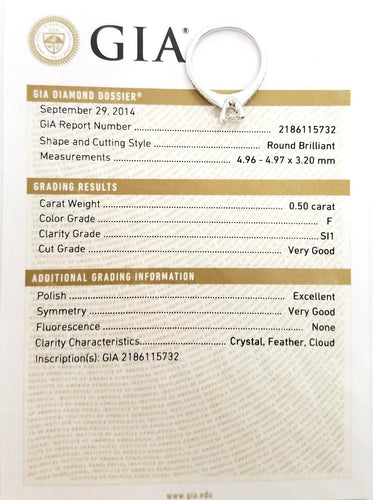 Bague 52 Bague Solitaire Or blanc Diamant 58 Facettes 578746RV