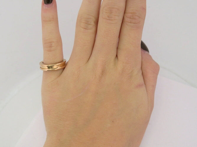 Bague 49 bague BULGARI b.zero1 336003 t49 en or rose 18k  ecrin 58 Facettes 271100