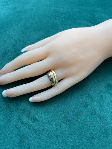 Bague 53 Bague Cartier Trinity Tourbillon R10 58 Facettes