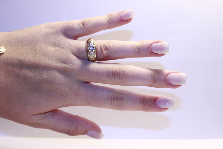 Bague 52 Bague Or jaune Diamants 58 Facettes