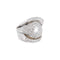 Bague 50 Bague Art Déco -Tank 1930 en platine, diamant central 0,70 ct. 58 Facettes