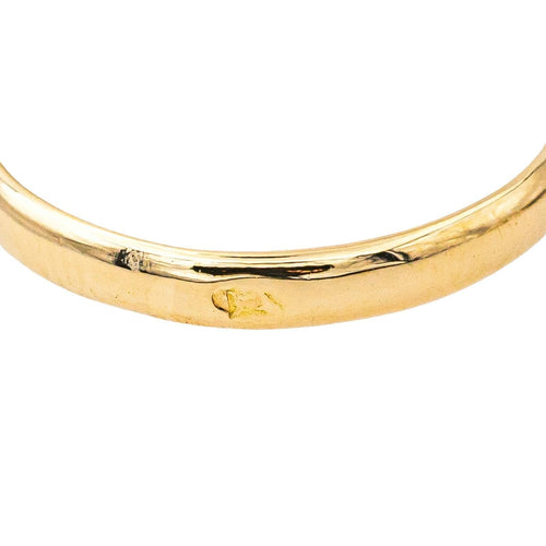 Bague 46 Bague Or jaune Emeraude, Diamant 58 Facettes 3905083CN