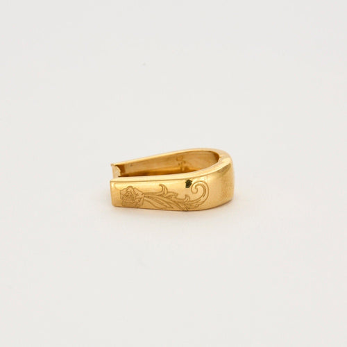 Boucles d'oreilles Boucles D'oreilles jonc en or jaune 58 Facettes LP794