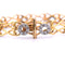 Bracelet BRACELET EN OR JAUNE ET BLANC 18 CARATS 58 Facettes
