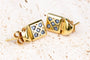 Boucles d'oreilles Boucles d'oreilles 18 carats Or jaune 0.20ct Saphir 58 Facettes BOVISAPH-107