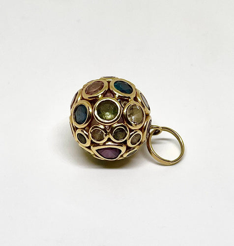 Pendentif Pendentif or jaune tutti frutti 58 Facettes