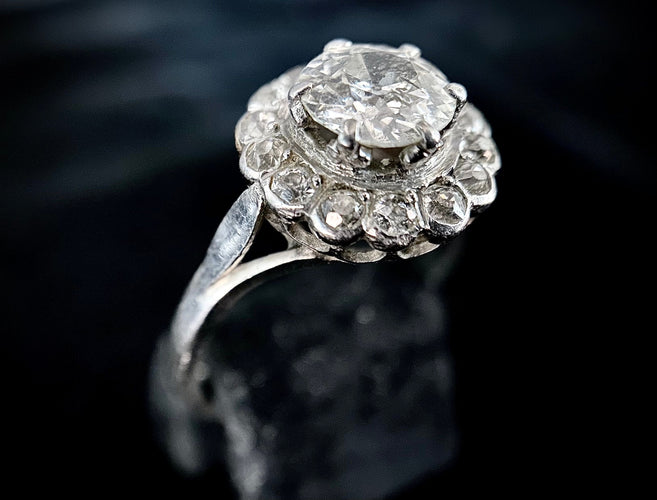 Bague 58 Bague marguerite 58 Facettes