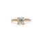 Bague 52 Solitaire - Or rose et diamant 58 Facettes 1038