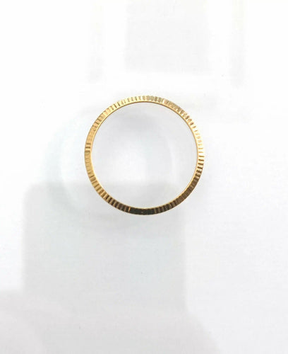 Lunette en or jaune d'origine Rolex 58 Facettes 9973