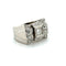 Bague 54 Bague Tank Platine et Diamants 58 Facettes 1.0000394/1