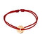 Bracelet Dinh Van  Bracelet Cordon Pi Or rose 58 Facettes 4501063CN