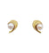 Boucles d'oreilles Puces d'oreilles vintage or jaune perles de cultures 58 Facettes A03213