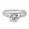 Bague 50 Bague Solitaire Or blanc Diamant 58 Facettes 2537614CN