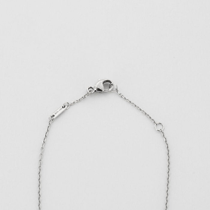DINH VAN - R8 white gold and diamond handcuff necklace