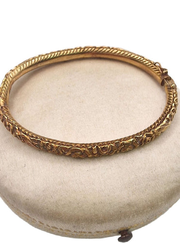 Bracelet Bracelet vintage du début des années 1900 par Confalonieri en or jaune 58 Facettes