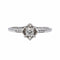 Bague 55 Mauboussin  Bague  Solitaire Ma reine d'amour Or blanc Diamant 58 Facettes 4342793RV