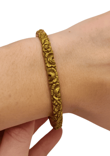 Bracelet Bracelet vintage Confalonieri en or jaune, début XXe siècle 58 Facettes