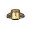 Bague 60 Bague citrine et diamants. 58 Facettes C63-06