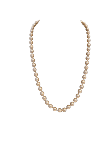 Náhrdelník Náhrdelník choker 55 kultivovaných perel, zapínání ze žlutého zlata v perle 58 Facettes