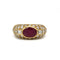 Bague 50 Bague - Or Jaune, Diamants & Rubis 58 Facettes 250090R