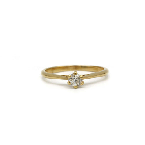 Bague 55 Solitaire - or et diamant 58 Facettes 210032SP