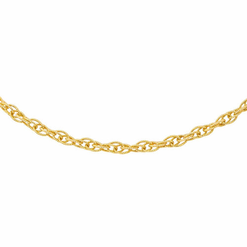 Collier Collier Maille torsadée Or jaune 58 Facettes 4638675CN