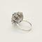 Bague 52,5 Bague or blanc, saphir et diamants 58 Facettes B250347