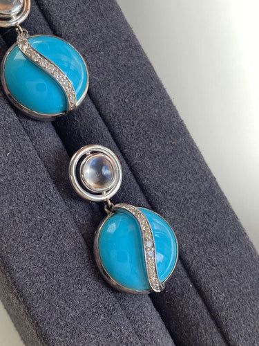 Boucles d'oreilles Boucles d’oreilles en or blanc 58 Facettes