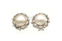 Boucles d'oreilles Boucles d'oreilles Art Déco en or blanc serties de perles et de diamants 58 Facettes 20339