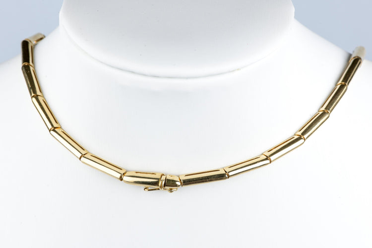 Collier Collier en or jaune diamants 58 Facettes CLDCC950